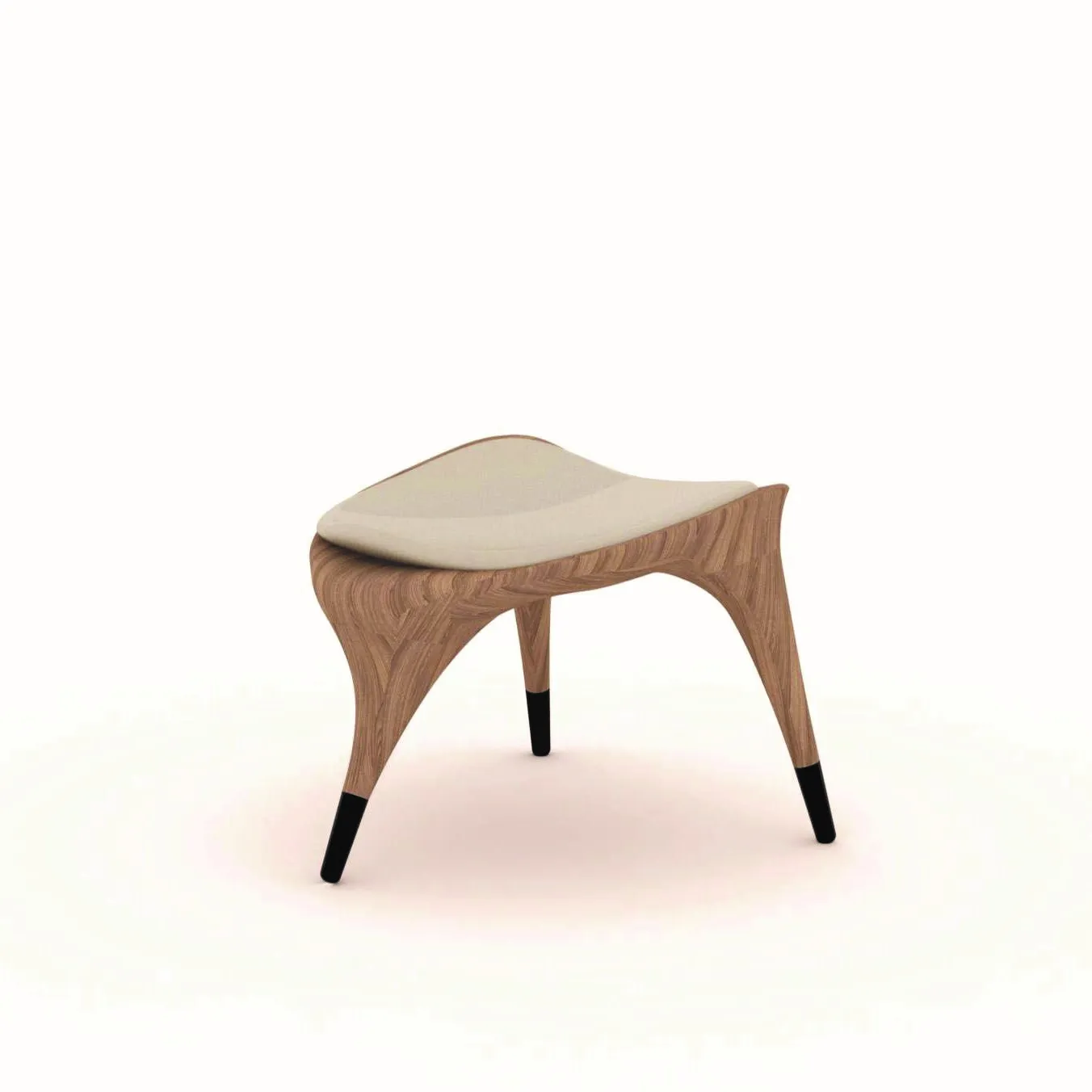 Combination of beech wood and metal