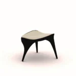 Combination of beech wood and metal