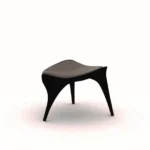 Combination of beech wood and metal