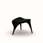Combination of beech wood and metal