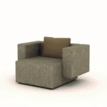 Minimalist single sofa by Heman