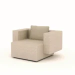 Minimalist single sofa