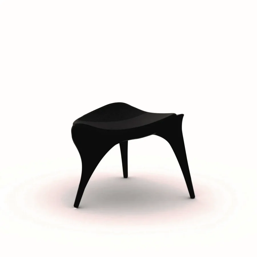 Combination of beech wood and metal